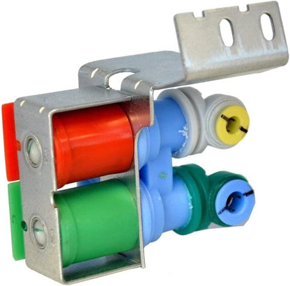 GLOB PRO SOLUTIONS AP3044061 PS322172 AH322172 EA322172 CKD1385 Fridge Water Valve fits 2 Coil Replacement for and compatible with KitchenAid Heavy DUTY