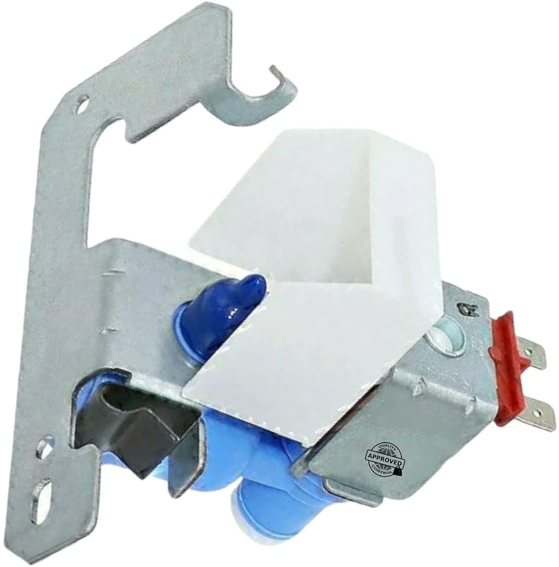 GlobPro SWR57X90 SWR57X93 WR57X0090 WR57X0093 Fridge Water Inlet Valve Only1 Coil ¼"inches hose Replacement for and compatible with GE Kenmore Heavy DUTY
