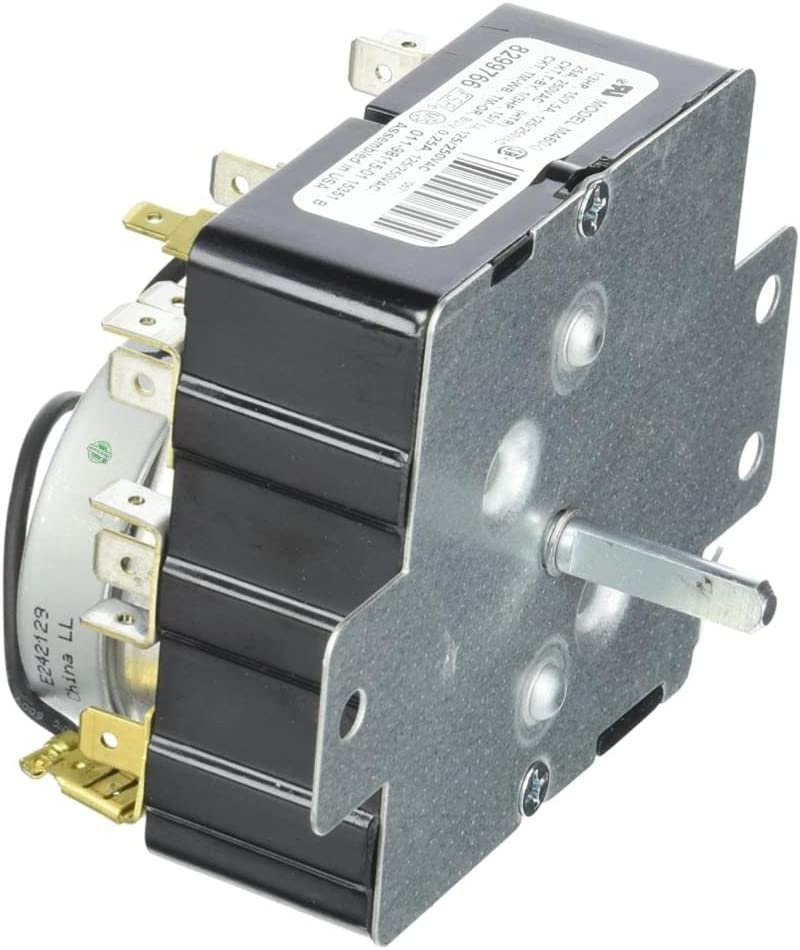 GLOB PRO SOLUTIONS WP8299766 CKD2688 Dryer Timer 4" ½ Length Approx. Replacement for and compatible with Whirlpool Maytag Heavy DUTY