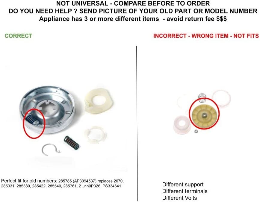 GLOB PRO SOLUTIONS AP3094537 PS334641 EAP334641 PD00002503 CKD5120 Clutch Assembly