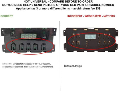 GLOB PRO SOLUTIONS 5304518661 CKD3956 Control Board