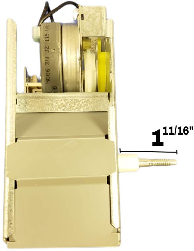 GlobPro AP4024867-PS2017784 Washer Timer 1" 11/16 shaft length - approx. Replacement for and compatible with Whirlpool brands include Magic Chef Crosley Admiral AP4024867-PS2017784 Heavy DUTY
