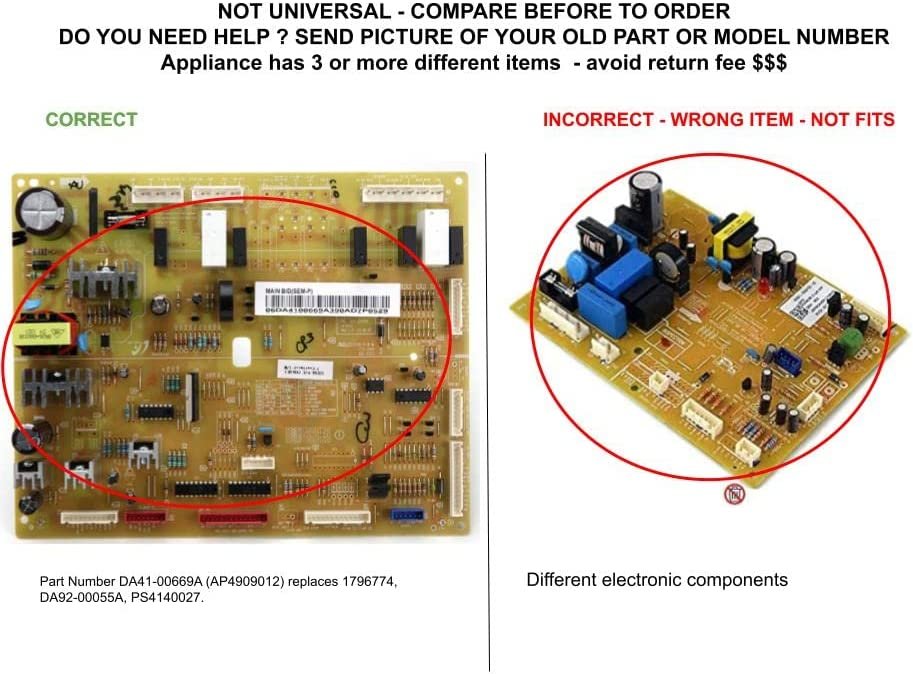 GLOB PRO SOLUTIONS AP4909012 PS4140027 EAP4140027 PD00002144 CKD7009 Main Control Board