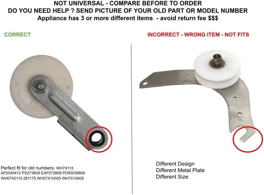 GLOB PRO SOLUTIONS WH07X0115 281175 WH07X10005 WH7X10005 CKD5952 Idler Arm