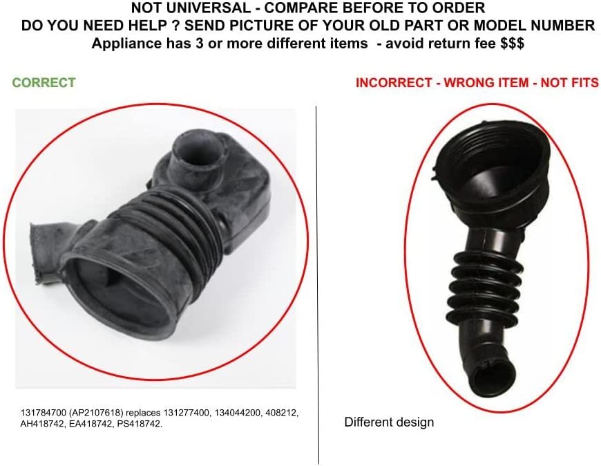 GLOB PRO SOLUTIONS 131277400 408212 134044200 CKD3770 Coin Trap Hose