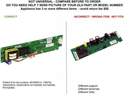 GLOB PRO SOLUTIONS 5304433819 1196730 CKD3401 Dispenser Power Control Board