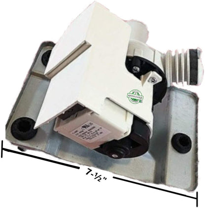 GlobPro WPW10175948 Washer Water Drain Pump 7-½" Approx. Replacement for and compatible with Whirlpool Maytag Heavy DUTY