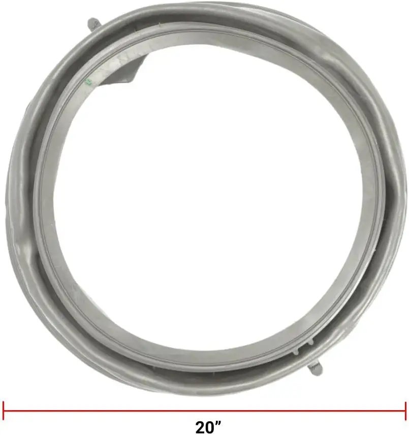 GLOB PRO SOLUTIONS WPW10381562 CKD2467 Washer Door Boot Seal 20" Length Approx. Replacement for and compatible with Whirlpool Maytag Amana Heavy DUTY