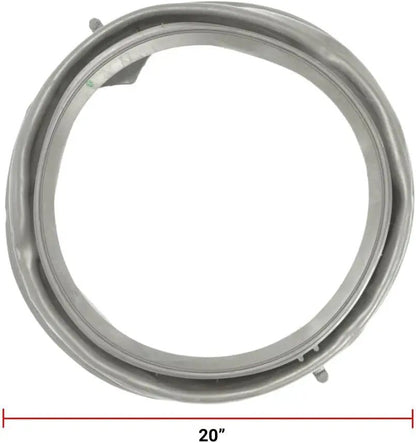 GLOB PRO SOLUTIONS WPW10381562 CKD2467 Washer Door Boot Seal 20" Length Approx. Replacement for and compatible with Whirlpool Maytag Amana Heavy DUTY