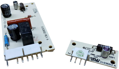 GlobPro 4388635 4389102 4389102R W10193666 Fridge Control Board Kit 10" ½ length Approx. Replacement for and compatible with KitchenAid Whirlpool Kenmore Maytag Heavy DUTY