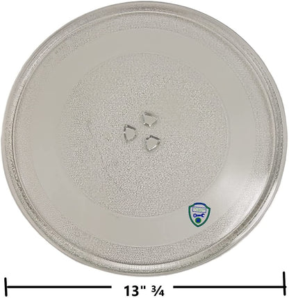 DrEquipUS 3390W1A019A Tray Glass Replacement for and compatible with Kenmore LG Sears Heavy DUTY