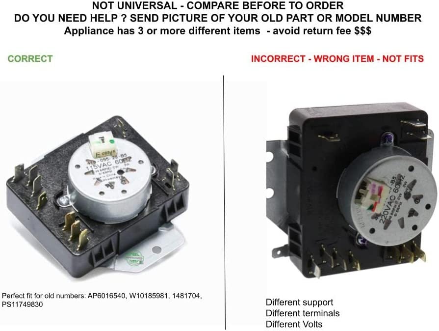 GLOB PRO SOLUTIONS WPW10185981 CKD3053 Timer