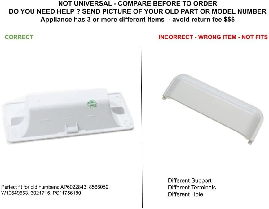 GLOB PRO SOLUTIONS AP6022843 PS11756180 EAP11756180 PD00039430 CKD4911 Door Handle White