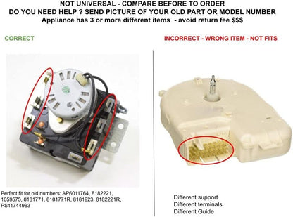 GLOB PRO SOLUTIONS AP6015126 PS11748398 EAP11748398 PD00034225 CKD6976 Timer