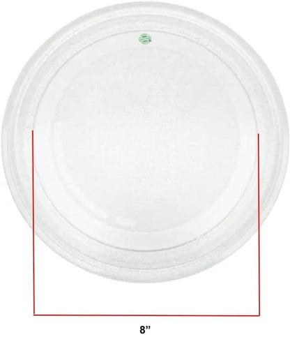 GlobPro WP8205098 Microwave Glass Cooking Tray 10" Diameter Approx. Replacement for and Compatible with Whirlpool Heavy Duty