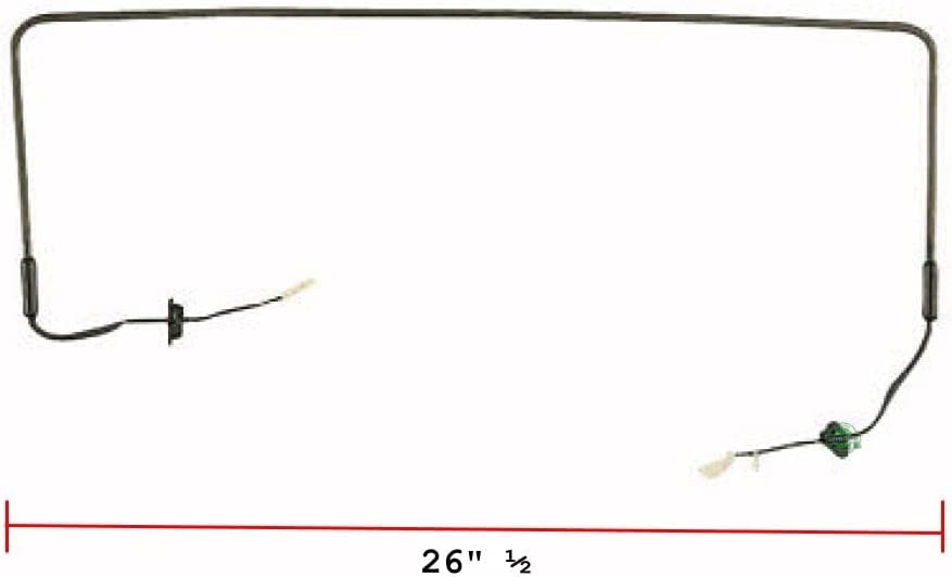 GLOB PRO SOLUTIONS W10825088 CKD1933 Refrigerator Defrost Heater 26" ½ Length Approx. Replacement for and compatible with Maytag Whirlpool Jenn-Air KitchenAid Heavy DUTY