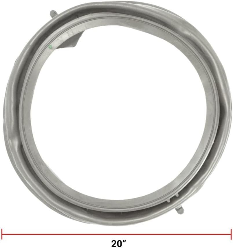 GLOB PRO SOLUTIONS W10290499 2229552 W10300559 W10381562 CKD2469 Washer Door Boot Seal 20" Length Approx. Replacement for and compatible with Whirlpool Maytag Amana Heavy DUTY