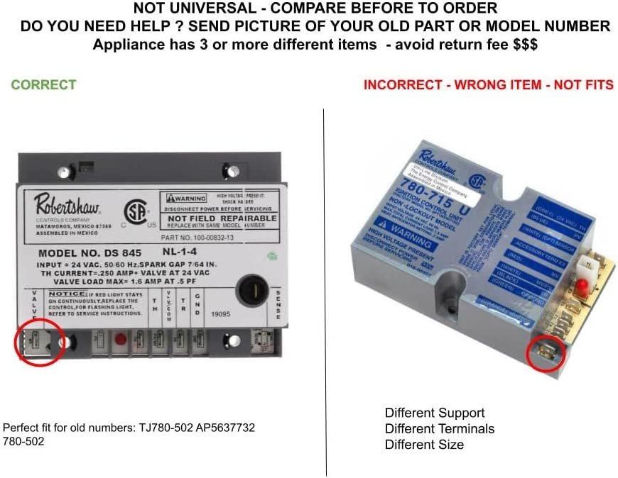 GLOB PRO SOLUTIONS GPN780-502 CKD4283 Spark Ignition