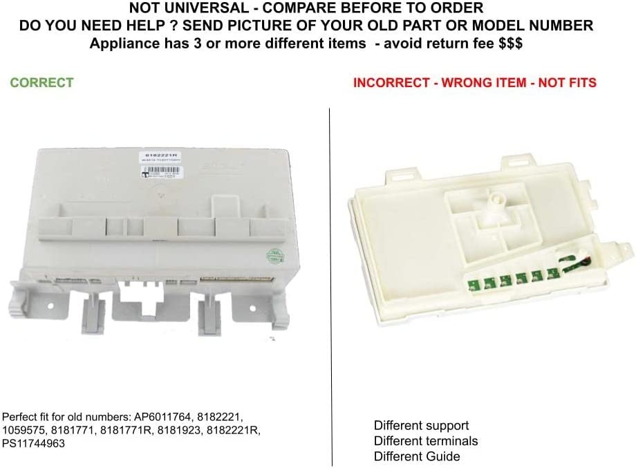 GLOB PRO SOLUTIONS WP8182221 CKD3532 Main Control Board