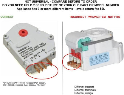 GLOB PRO SOLUTIONS A1401-21 CKD5598 Defrost Timer