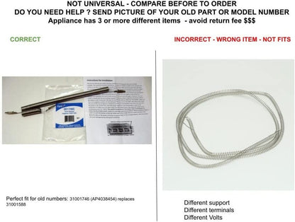 GLOB PRO SOLUTIONS 31001746 CKD4972 Heating Element