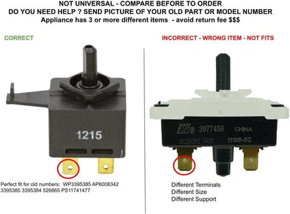 GLOB PRO SOLUTIONS 3395384 526865 3395385 CKD4449 Push To Start Switch