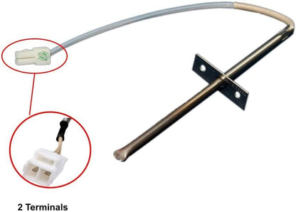 GLOB PRO SOLUTIONS 316233900 4929364 316233902 316233903 CKD2335 Range Oven Temperature Sensor 7" Length Approx. Replacement for and compatible with Frigidaire Kenmore Electrolux Heavy DUTY
