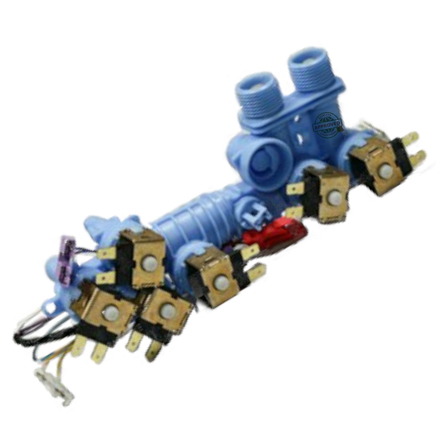 GlobPro W10128457, W10299737, W10323079 Washer Water Inlet Valve 6 coil - 10" ¼ length Approx. Replacement for and compatible with Whirlpool Kenmore Maytag Heavy DUTY