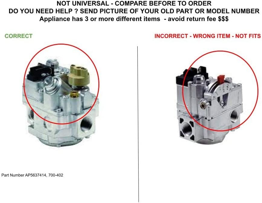 GLOB PRO SOLUTIONS 700-402 CKD4700 Heating Furnace Valve