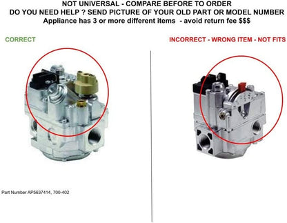 GLOB PRO SOLUTIONS 700-402 CKD4700 Heating Furnace Valve