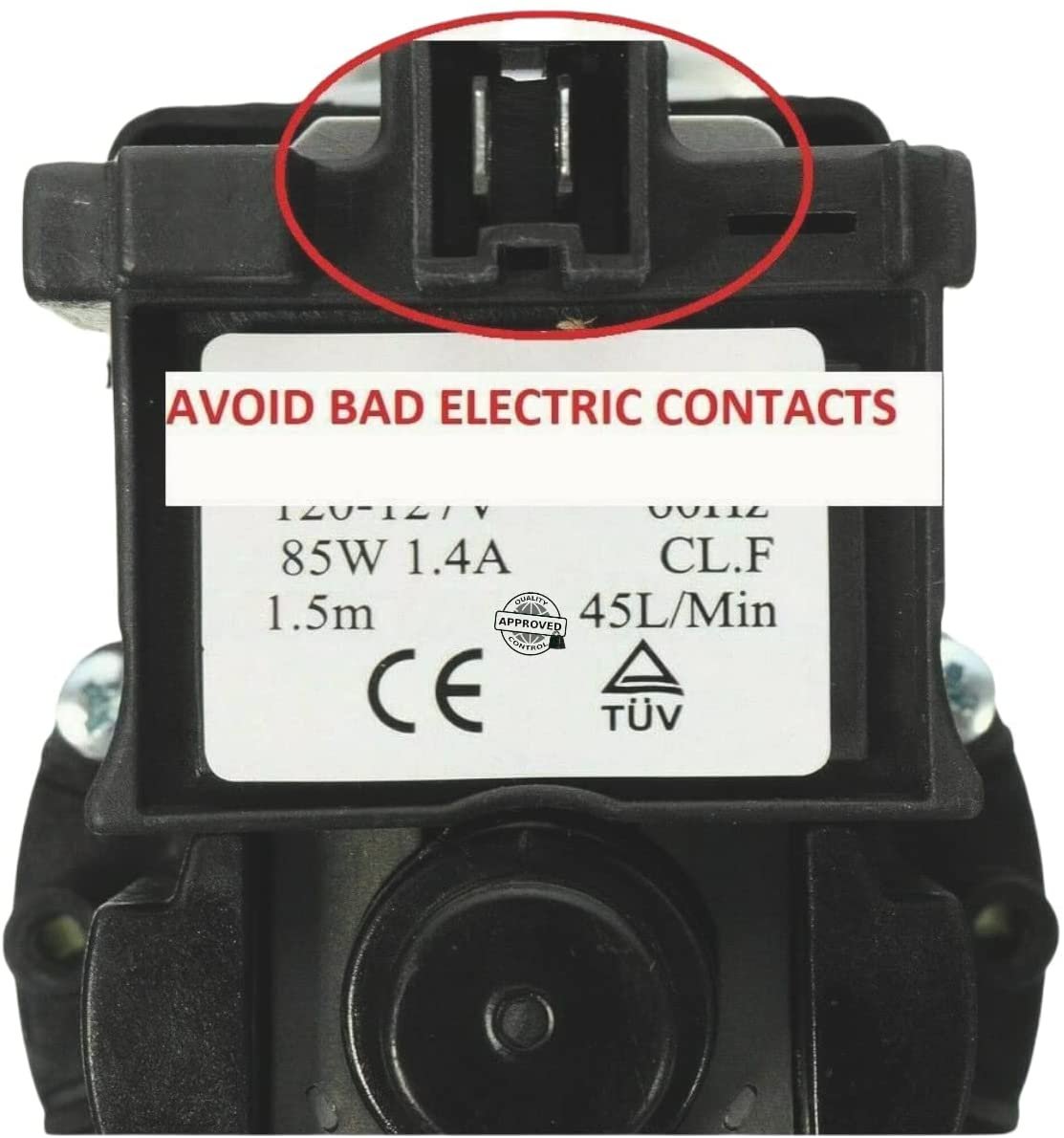 GlobPro 62735 62902090 6-2902090 Washer pump motor Heavy DUTY