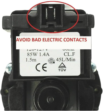 GlobPro 62735 62902090 6-2902090 Washer pump motor Heavy DUTY