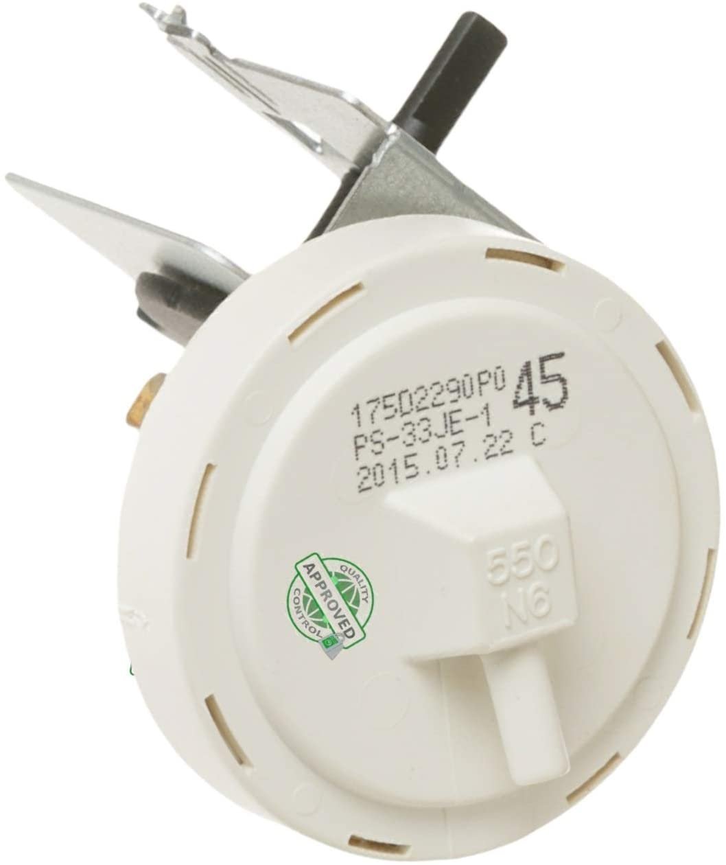 GlobPro WH12X10173 Washer Pressure Control level Replacement for and compatible with GE Hotpoint RCA Heavy DUTY