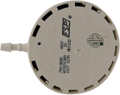 GlobPro 3366848 3950422 W10339229 4259982 Washer Water Level Pressure Switch 3" large Approx. Replacement for and compatible with Whirlpool Kenmore KitchenAid Heavy DUTY