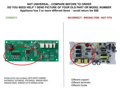GLOB PRO SOLUTIONS 200D1218G009 Refrigerator Dispenser Control Board Replacement for and Compatible with Heavy Duty