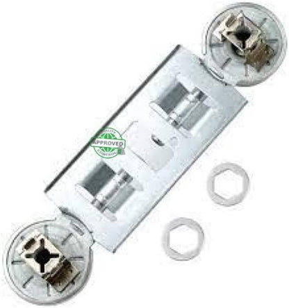 GLOB PRO SOLUTIONS WB16K10003 868697 WB29K0001 WB29K0017 WB29K1 CKD2880 Double Burner Assembly Compatible with Americana, GE, Hotpoint Kenmore