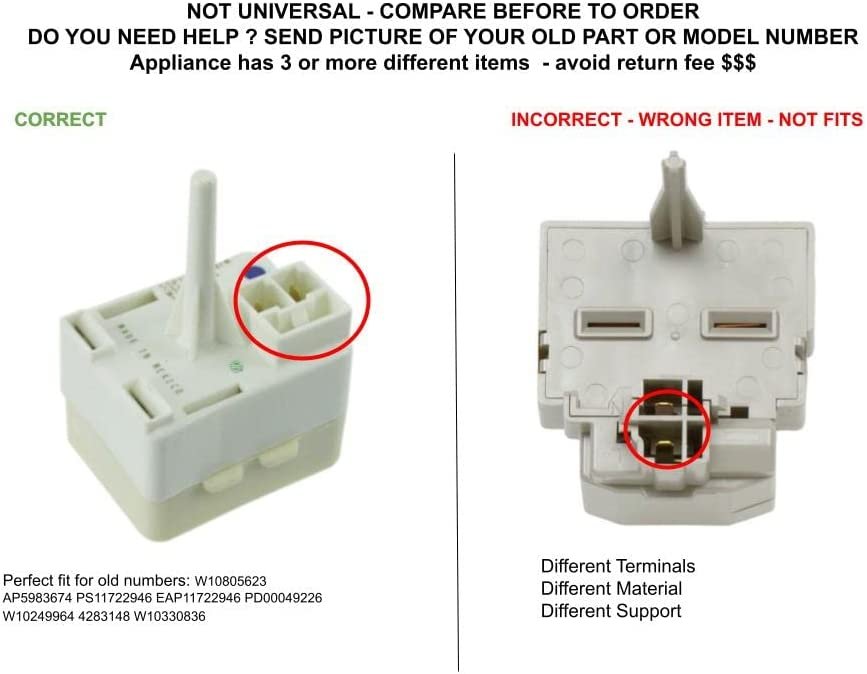 GLOB PRO SOLUTIONS AP6974028 PS12731378 EAP12731378 PD00059103 CKD5358 Start Device