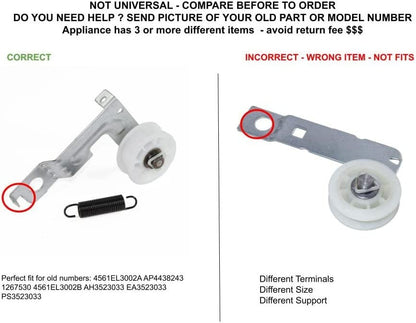 GLOB PRO SOLUTIONS AP4438243 EAP3523033 PS3523033 PD00001729 CKD4463 Idler Pulley Assembly