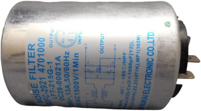 GLOB PRO SOLUTIONS 3377659 CKD2666 Washer Noise Filter 3" ¾ Length Approx. Replacement for and compatible with Samsung Heavy DUTY