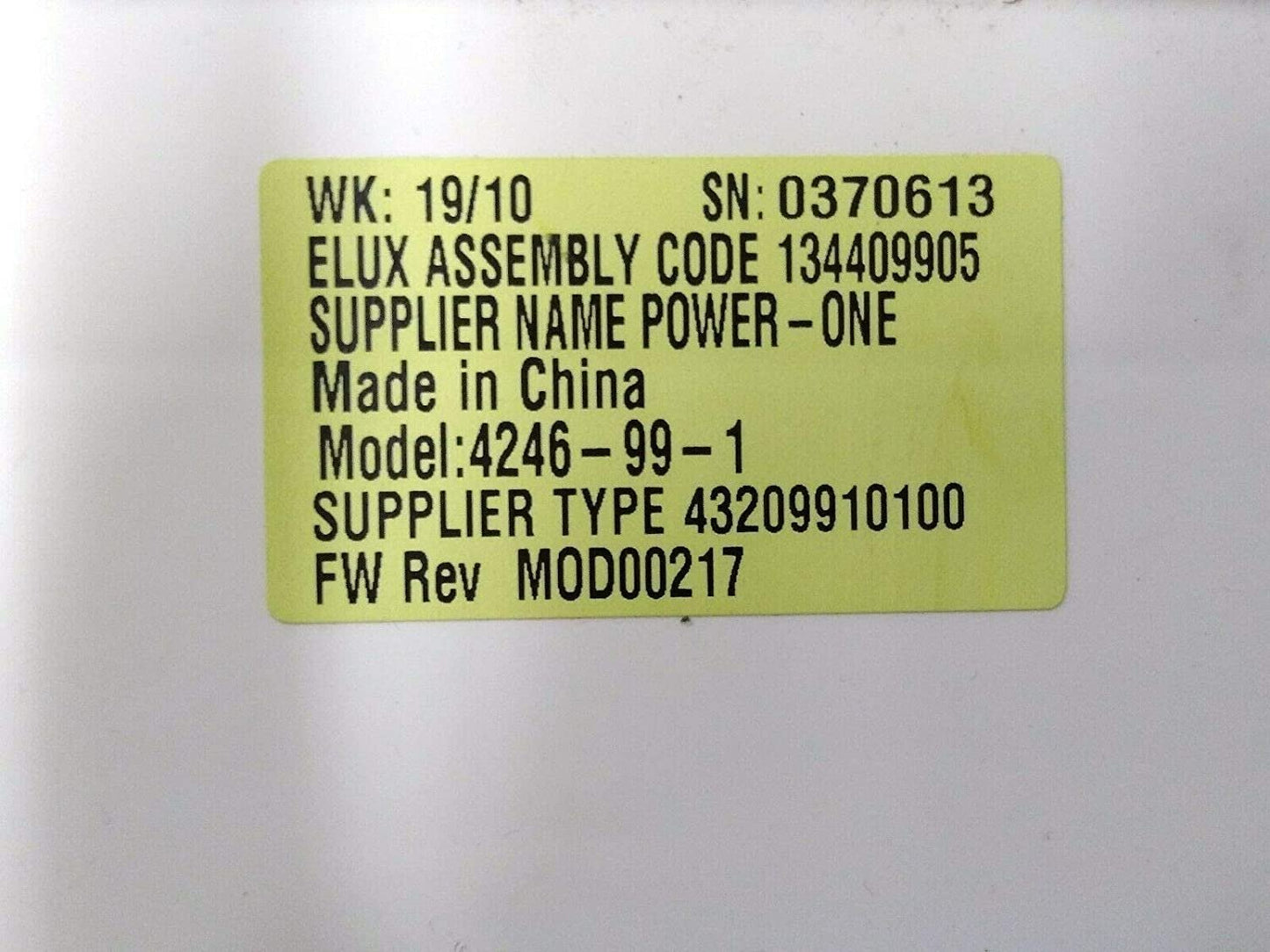 Global Solutions - Washer Motor Control Board 134409905-4452243