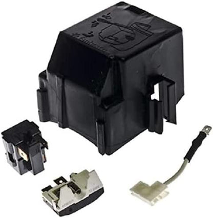 GLOB PRO SOLUTIONS WP4387938 CKD2199 Refrigerator Start Relay & Overload Kit Replacement for and compatible with Whirlpool Estate KitchenAid Kenmore Heavy DUTY