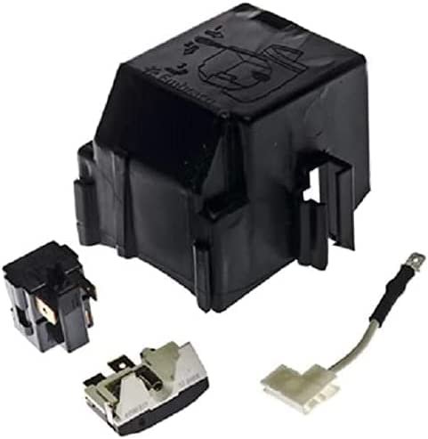 GLOB PRO SOLUTIONS WP4387938 CKD2199 Refrigerator Start Relay & Overload Kit Replacement for and compatible with Whirlpool Estate KitchenAid Kenmore Heavy DUTY