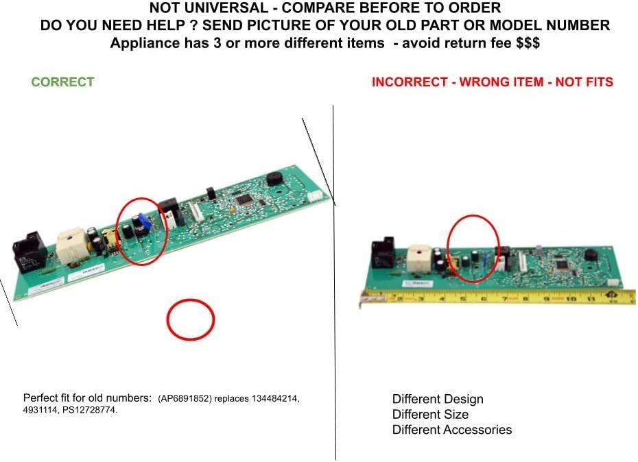 GLOB PRO SOLUTIONS 4931114 134484214 AP6891852 CKD5576 Main Control Board