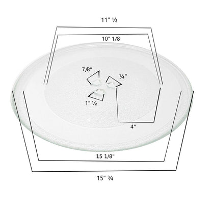 Global Solutions - Microwave Glass Turntable Tray AP6892507 - PS12728515