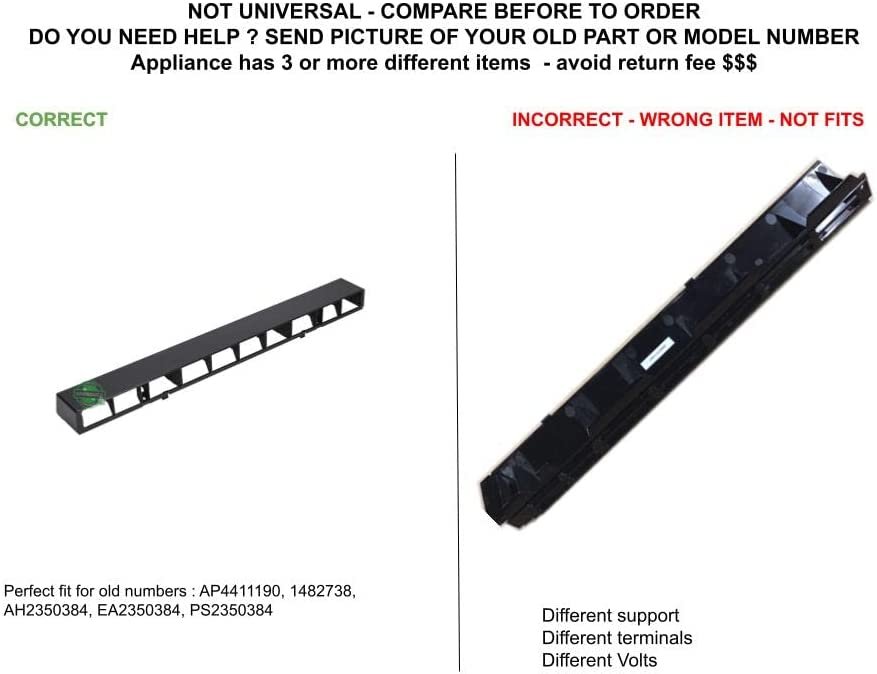 GLOB PRO SOLUTIONS AP4411190 PS2350384 EAP2350384 PD00008076 CKD3443 Vent Grille