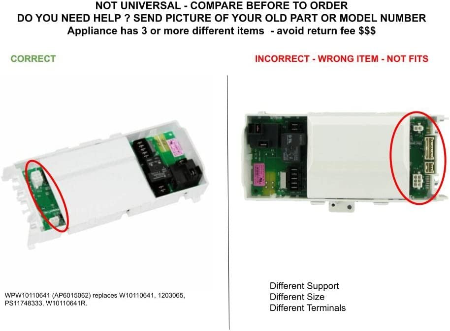 GLOB PRO SOLUTIONS 1203065 CKD3486 Dryer Control Board
