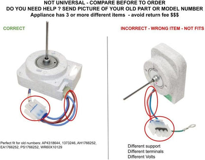 GLOB PRO SOLUTIONS WR60X10257 CKD3088 Evaporator Fan Motor