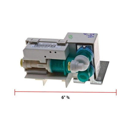 GLOB PRO 100-01533-00, CKD2043 Ice Maker Water Inlet Valve Compatible with KitchenAid Whirlpool Kenmore AP6017258, PS11750553, EAP11750553, PD00004834, WR57X10072