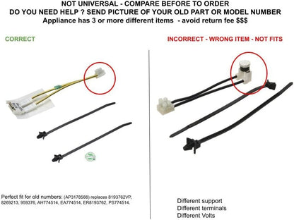 GLOB PRO SOLUTIONS 8193762 CKD5562 Thermal Fuse