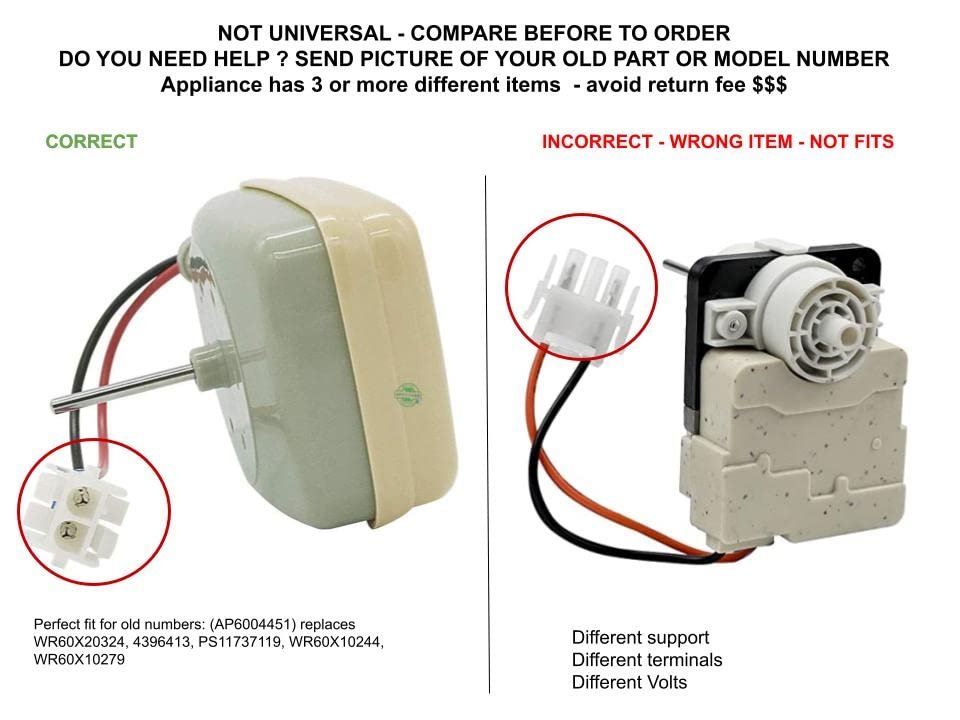 GLOB PRO SOLUTIONS 4396413 CKD6995 Evap Fan Motor Bitron